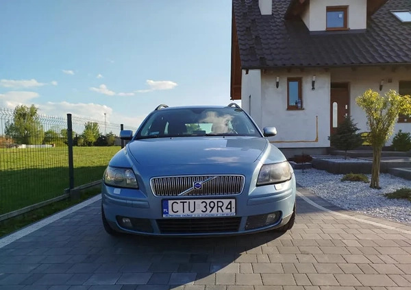 Volvo V50 cena 13800 przebieg: 378000, rok produkcji 2005 z Brusy małe 46